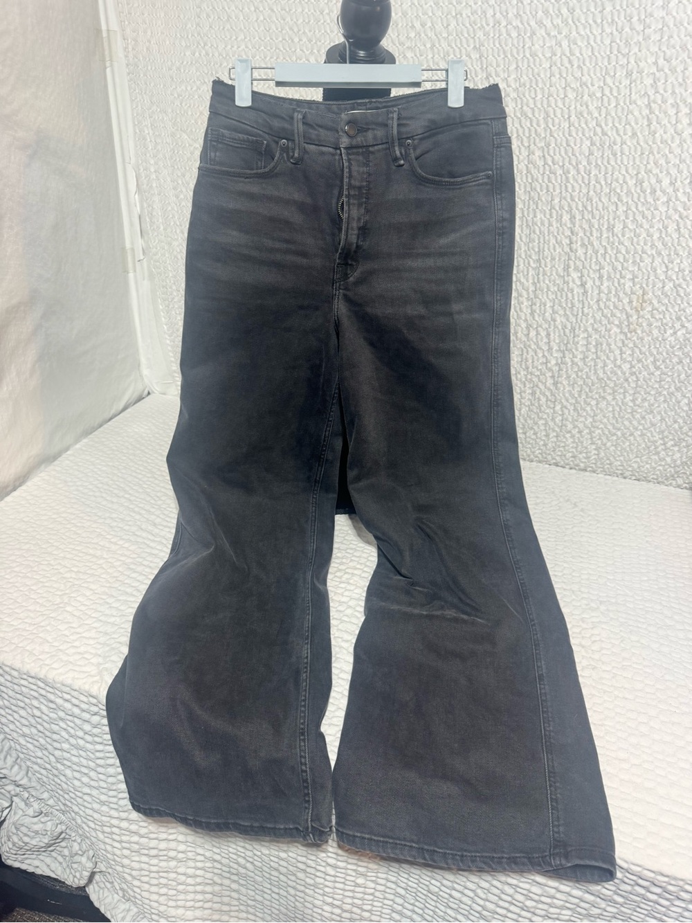 Good American Black Bootcut Men's Jeans